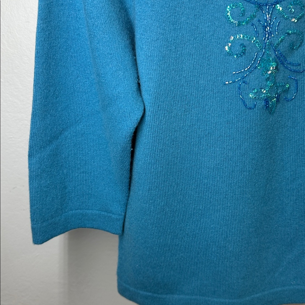Marshall Field’s Vintage Sequins and Bead Embellished Women's Cardigan. Sz. XL - Picture 3 of 4